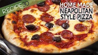 When you really feel like pizza at home Try this Amazing Neapolitan Style Pizza [upl. by Sirraf]