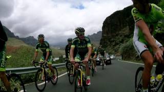 TinkoffSaxo Training Camp  Fun on the Bikes [upl. by Llegna]