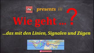 Wie geht   Signale Züge amp Linien erstellen Nimby Rails  Tutorial deutsch [upl. by Eaves]