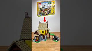 Lego Medieval Cottage  House  Alternative 31120 Build lego legocastle legomoc legomedieval [upl. by Salchunas]