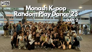 MSDS Kpop Random Play Dance23  Day 2  Monash University Malaysia [upl. by Bourke]