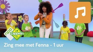 1 UUR LANG ZINGEN MET FENNA  Kinderliedjes zingen met Fenna  NPO Zappelin [upl. by Gordon600]