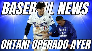 Shohei Ohtani se somete a cirugía en el hombro tras lesión en la Serie Mundial [upl. by Ardnik444]