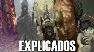 BLASPHEMOUS Todos los JEFES Explicados [upl. by Ecirtaed]