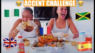 Eat With Paige 3  Seafood Boil  ACCENT CHALLENGE [upl. by Madelle]