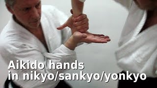 Aikido hand movements in NIKYO SANKYO and YONKYO by Stefan Stenudd in 2009 [upl. by Clothilde]