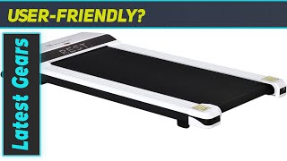 Soozier Under Desk Treadmill Review Compact and Convenient Home Workout Solution [upl. by Vihs]