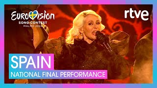 Nebulossa  ZORRA  Spain 🇪🇸  National Final Performance  Eurovision 2024 [upl. by Rhu]