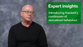 Introducing Hackett’s continuum of sexualised behaviour  NSPCC Learning [upl. by Lihp]