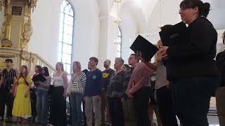 Allegheny College Choirs  Alma Mater Beatissima  Morten J Luvaas [upl. by Kimber]