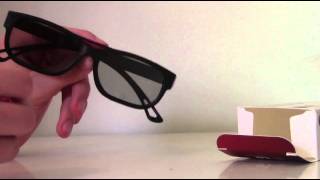 Unboxing amp Review LG Cinema 3D Glasses [upl. by Gui]