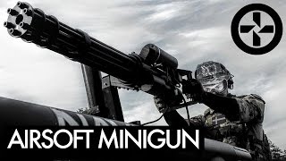 AIRSOFT MINIGUN mounted on Truck  BERGET 14  Part 1 [upl. by Reedy57]