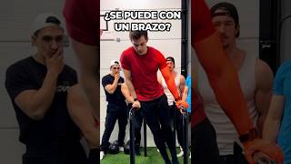 ¿Puedes hacerlo con 1 brazo 💪🤔 [upl. by Belinda]