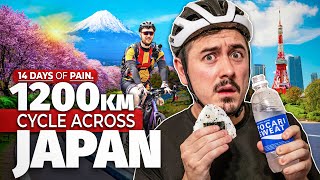 I Cycled 1200km Across Japan in 14 Days  Feat CDawgVA [upl. by Elyac]