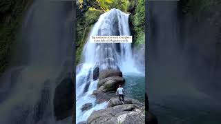 Beautiful waterfalls in Meghalaya 😍❤ ytshorts meghalaya tripoto [upl. by Getraer]