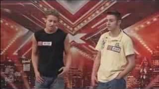 X Factor 2008  Ant amp Deaf Seb Audition  LOL [upl. by Rafaelita]