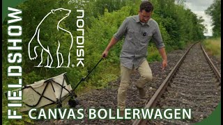 Der beste Bollerwagen der Welt Nordisk Canvas Wagon im Test recon review camping nordisk [upl. by Scibert]