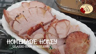 Homemade Honey Glazed Ham Boneless [upl. by Kaufmann]