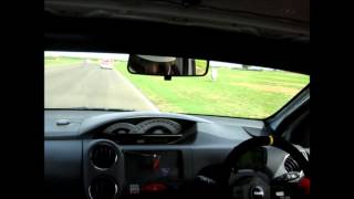 Flying lap Onboard with Akshay Gupta Toyota etios motor racing MMRT [upl. by Collyer]