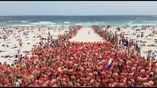 Dutchies New Years Dive at Bondi Beach Sydney [upl. by Edwyna]