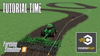 Courseplay Tutorial  How to Create New Fields  Farming Simulator 19 [upl. by Neelyam894]