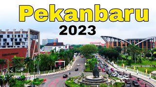 Kota Pekanbaru 2023  Riau  Drone View [upl. by Ettelrahc]