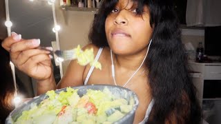 ASMR Your Friends Mom Flirts With You pt 2 💋🥗  Loud EatingChewing Sounds [upl. by Vallo]