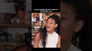 WILLOW  Wait A Minute Tiny Desk Performance [upl. by Assirahs]