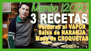 🌟¡FANTÁSTICAS RECETAS con Nueva MAMBO 12090 de Cecotec ¡Mejor Robot de Cocina 3 RECETAS Riquisima [upl. by Lucais94]