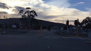 Railway crossing third Transperth train Kelmscott Western Australia [upl. by Eriuqs]