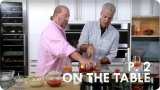 Mario Batalis TwoMinute Calamari  On The Table with Eric Ripert  Episode 2 Part 2 [upl. by Llertniuq]