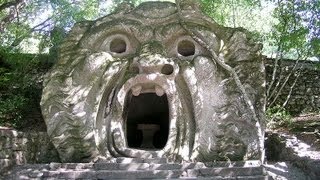 Bomarzo Vt Il Sacro Bosco o Parco dei Mostri Maggio 11 [upl. by Airasor366]