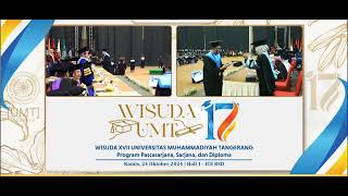 WISUDA UMT KE 17 UNIVERSITAS MUHAMMADIYAH TANGERANG KOTA TANGERANG BANTEN  ICE BSD PAGEDANGAN [upl. by Emmit]