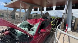 Incidente al casello autostradale di Rosignano tre morti [upl. by Leverett]