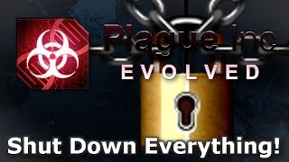 Plague Inc Official Scenarios  Shut Down Everything Mega Brutal [upl. by Sousa]