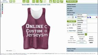 OnlineCustomJerseyscom Reversible Practice Jersey Reversible Jerseys Make Your Jersey [upl. by Sitruk720]