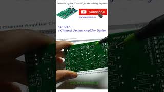 Assembling LM324 4 Channel Amplifier for Arduino UNO data acquisition [upl. by Josepha]