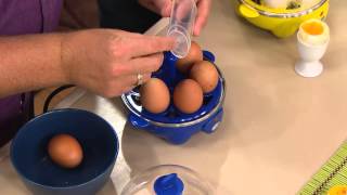 Eggspress Egg Cooker amp Poacher by MarkCharles Misilli with Carolyn Gracie [upl. by Gnart]