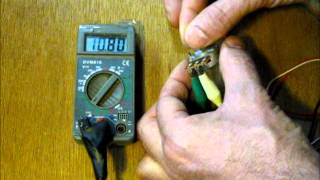 How To Measure Resistance With A Digital Ohm Meter [upl. by Yeniffit]