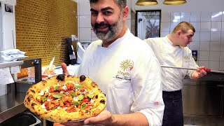 La grande Pizzeria Napoletana del maestro Ivano Veccia in Via VENETO a Roma 🇮🇹 [upl. by Htebzile]