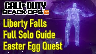 Black Ops 6 Liberty Falls guide easter egg walkthrough solo boss fight tips and exploits [upl. by Annavas829]