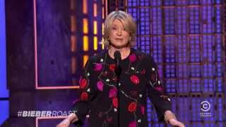 COMEDY CENTRAL ROAST OF JUSTIN BIEBER MARTHA STEWART  MAKING BROWNIES WITH SNOOP DOGG [upl. by Franci946]