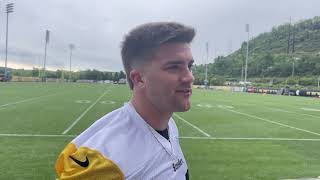 Steelers QB John Rhys Plumlee Explains Why He Signed with Pittsburgh after Draft [upl. by Broadbent]