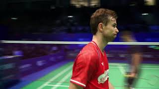 Match point  Denmark vs France  Men’s Singles 2  Final  EMTC 2024 [upl. by Shepherd]