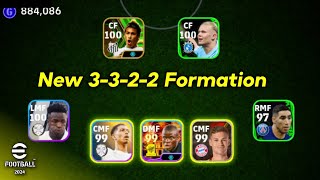 New Unique 3322 Formation 🤩😍 You Must Try This  eFootball 2024 Mobile Division Match Part 20 [upl. by Terrel55]