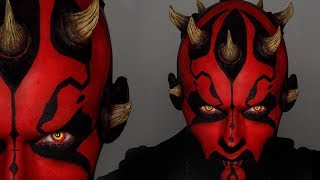 Darth Maul Halloween Makeup Tutorial  Star Wars Cosplay  Shonagh Scott [upl. by Deehahs754]