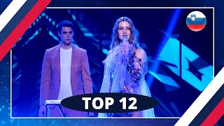 TOP 12  EMA 2022  FINAL  EUROVISION 2022  SLOVENIA [upl. by Varini]