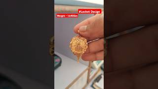 Fancy Locket Designs with Weight in 18caratgold gold jewellery locket goldstyle rkon [upl. by Iznik]