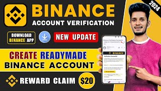 Binance Account Create New Update  Binance Account KYC Verification  Binance App Download [upl. by Alecia]