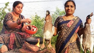 FULL DUCKS CURRY  Whole Ducks  Prepared In My Village Style BBQ Roasted Duck Recipe Village Food [upl. by Yhtomiht]